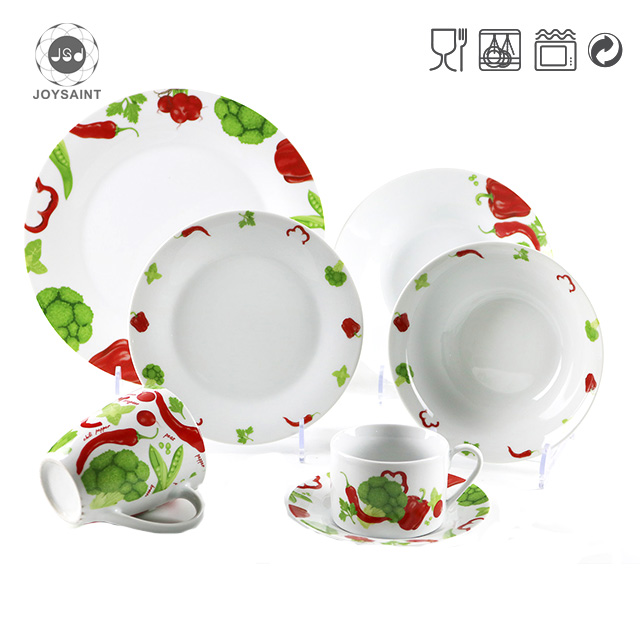 Innovative Ceramic Round Plate Set