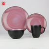 Promotional stoneware dinner plate dinner set 72pcs cheap price