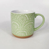 Cheap Price Color Glaze Mug Embossed Design Ceramic Mug