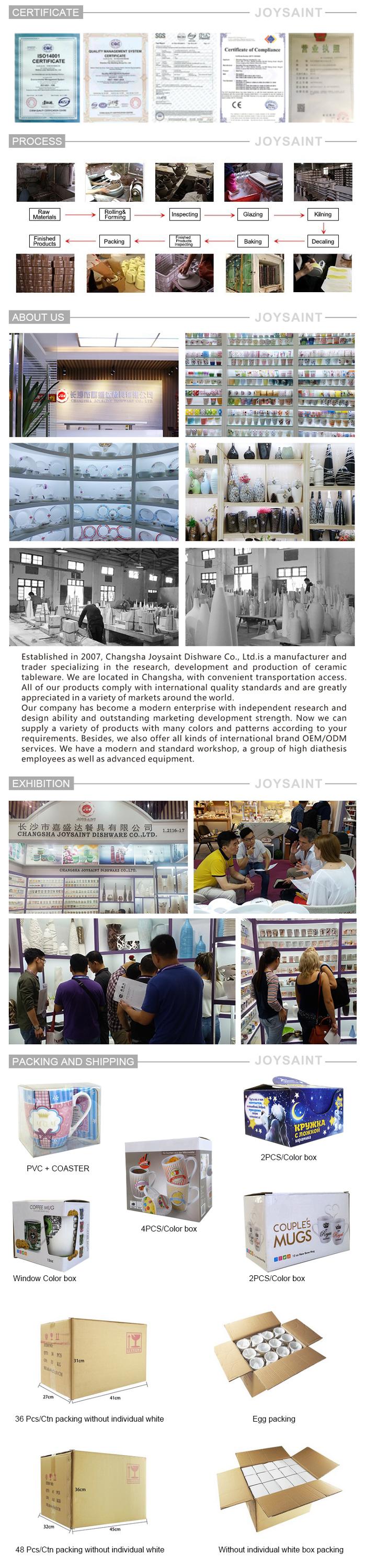 Wholesale Custom Design Ceramic Coffee Mug and Cups City Souvenirs for Guests