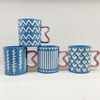 Hot Sale Top Quality New Design Belly Shape New Bone China Coffee Mug