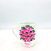 Valentine's Gift Polymer Clay Mug Ceramic Coffee Cup 3D Mugs With Sweater Heart