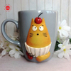 Hot Sale Ceramic Mug With Handmade Polymer Clay Ceramic Gift Mug