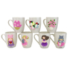 Hot Sale Cutely Polymer Clay Handmade Ceramic Mug for Promotion
