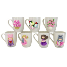 Hot Sale Cutely Polymer Clay Handmade Ceramic Mug for Promotion