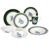 Simple Design Decal Printing 16pcs Dinner Set Plate Set
