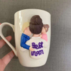 Creative Cute Style Polymer Clay Mug Ceramic Mug Customized Coffee Mug