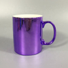 High technology electroplated coating mug metal glaze mug for party