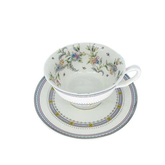 Ceramic Coffee Cup and Saucer Set Light Luxury European Style Coffee Tea Set