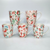 Promotion Christmas Gift Mug Christmas Decal Coffee Mug OEM Acceptable