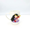 Novelty Little Princess With Crown Ceramic Mug Polymer Clay Gift Mugs