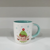 High Quality New Bone Cartoon Ceramic Mug Christmas Gift Mug