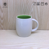 Wholesale Double Mould Coffee Mug Cheap Plain Ceramic Mug Blank Coffee Mugs