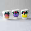 Exquisite Polymer Clay Handmade Sublimation Mug Wedding Gift