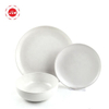 Coupe Shape Dinner Plate Crockery Made in China Porcelain Dinner Set