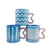Hot Sale Top Quality New Design Belly Shape New Bone China Coffee Mug
