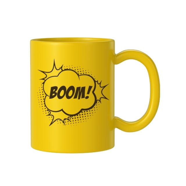 modern design simple decal mug ceramic travel mug