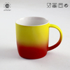 Hot Sale Eco-friendly Spray Glazed Mug New Bone China Two Color Ceramic Soft Touch Mug