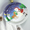 Hot Sell Christmas Dinner Plate Set New Year Dinnerware Set for Party