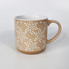 Cheap Price Color Glaze Mug Embossed Design Ceramic Mug