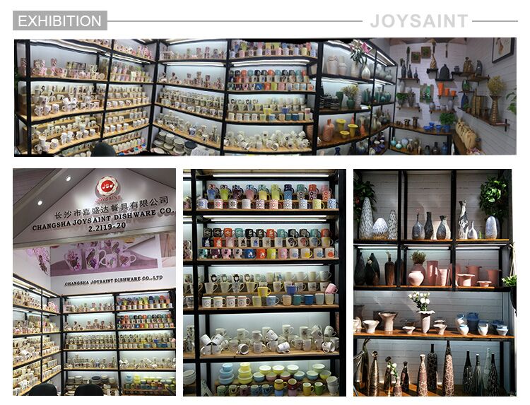 Round handle color glaze coffee mug set gold decal mug