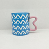 Hot Sale Top Quality New Design Belly Shape New Bone China Coffee Mug