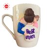 Novelty 2022 Best MOM Handmade Polymer Clay Ceramics Cup Mug Coffee Cup for a Gift
