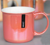 Hot Selling Pearl Glazed Glossy Gift Ceramic Milk Tea Coffee Mug Cup for Gift