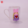Hot Sale Cutely Polymer Clay Handmade Ceramic Mug for Promotion