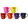 Soft touch coating mug decal printing ceramic coffee gift mug