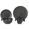 eco-friendly ceramic drinkware reactive glaze stoneware 16pcs dinnerware sets