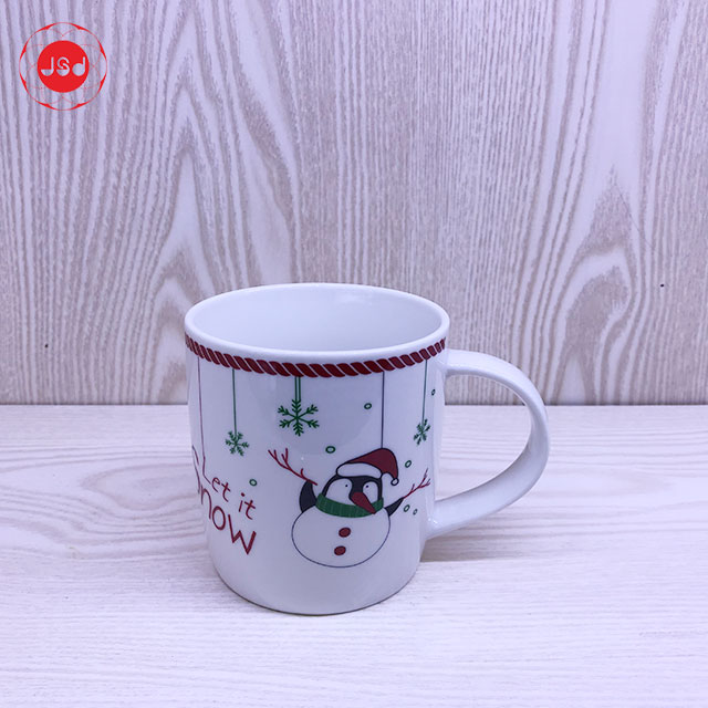 Promotion Christmas Gift Mug Christmas Decal Coffee Mug OEM Acceptable