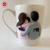 Creative Cute Style Polymer Clay Mug Ceramic Mug Customized Coffee Mug