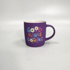 Custom Design Two-tone Soft Touch Coating Coffee Mug