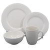 Cheap Wholesales Porcelain Tableware Set Crockery Embossed White Ceramic Dinner Set