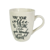 Simple letter design coffee mug drinkware cute design mug