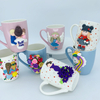 Creative Cute Style Polymer Clay Mug Ceramic Mug Customized Coffee Mug