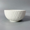 2024 Hot Sell New Bone China White Embossed 16pcs Dinner Set