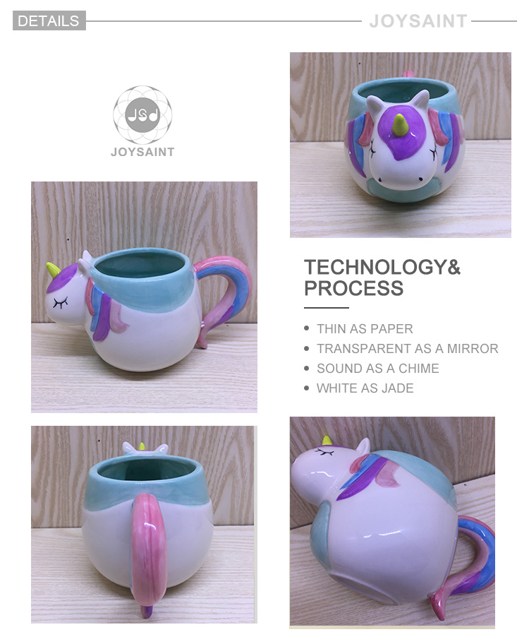 Ceramic Mug High Quality Coffee Mug 3d unicorn Mug