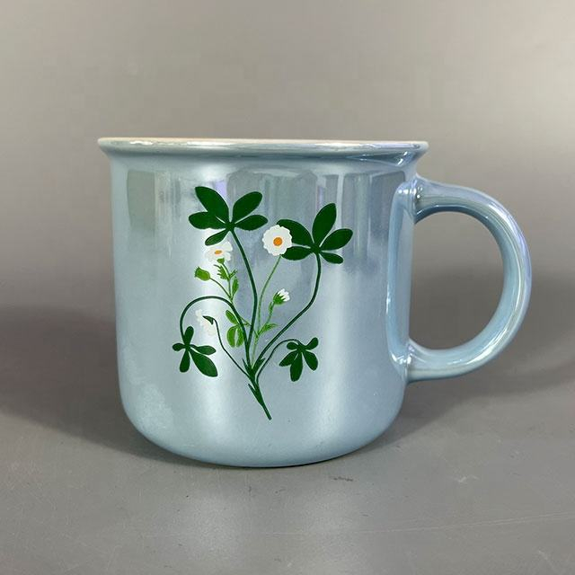 High Grade New Bone China Glaze Ceramic Coffee Mug Tea Cup with Handle