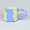 Newest Color Glaze Stacking Mug Coffee Mug Set Custom Design