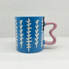 Hot Sale Top Quality New Design Belly Shape New Bone China Coffee Mug
