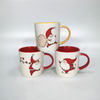 Promotion Christmas Gift Mug Christmas Decal Coffee Mug OEM Acceptable