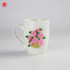 Popular Selling Product Girl and Flower Gift Polymer Clay Mug Ceramic Coffee Cup