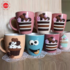 Hand-made Cup Cake Polymer Clay Ceramic Coffee 3D Mugs