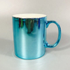 High technology electroplated coating mug metal glaze mug for party
