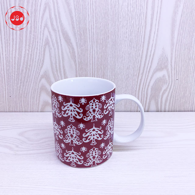Promotion Christmas Gift Mug Christmas Decal Coffee Mug OEM Acceptable