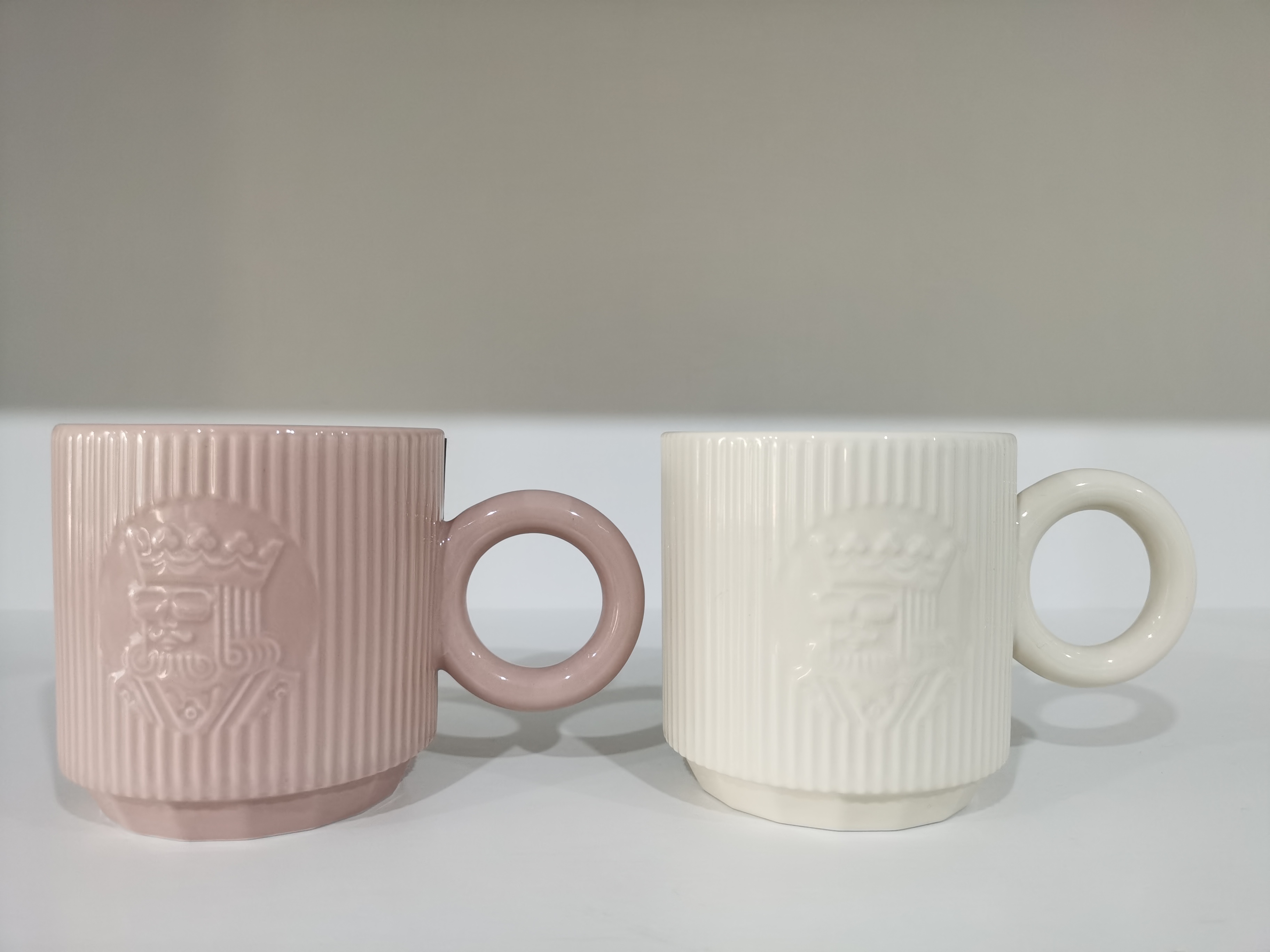 Custom CERAMIC Stack Mug Gift Coffee Milk Mug