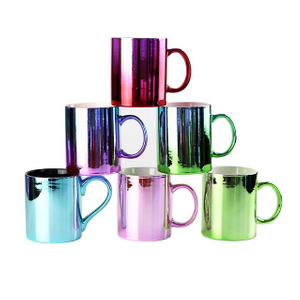New Product Electroplated Ceramic Coffee Mug