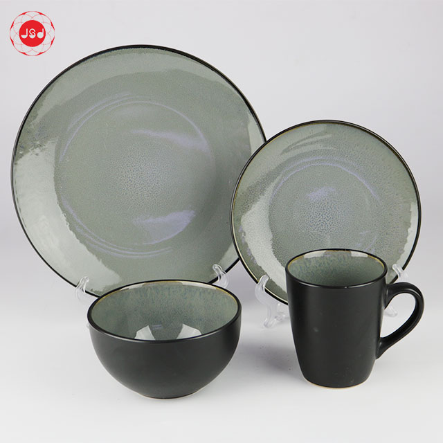 New Design Stoneware 16pcs Dinner Set Dinner Plate Factory Price